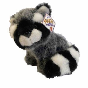 Fuzzy Friends Raccoon Plush Stuffed Animal 7” Tags